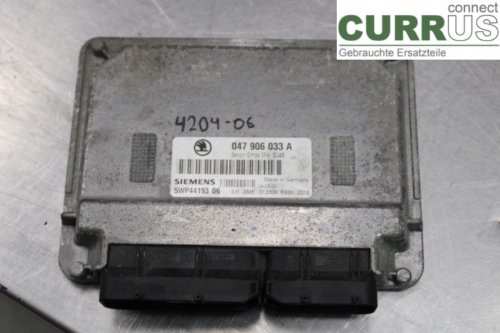 SKODA FABIA    99-07 Motorsteuergerät (ECU) 047906033A 