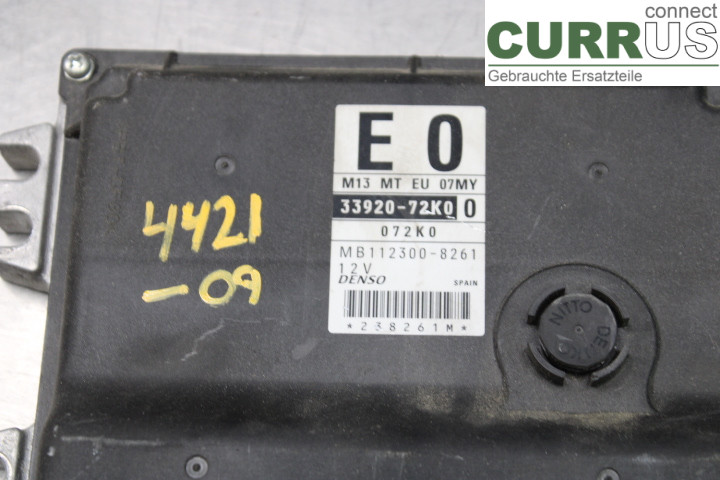 SUZUKI SWIFT    05-10 Motorens styreenhed (ECU) 3392072K00 