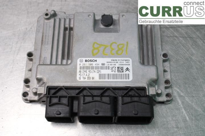 PEUGEOT 308 08-13 Engine Control Unit (ECU) 9678495980 1.6i/5FS