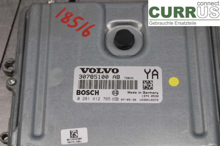 VOLVO V70 08-13 Engine Control Unit (ECU) 30785100AB 2.4D/D5244T5