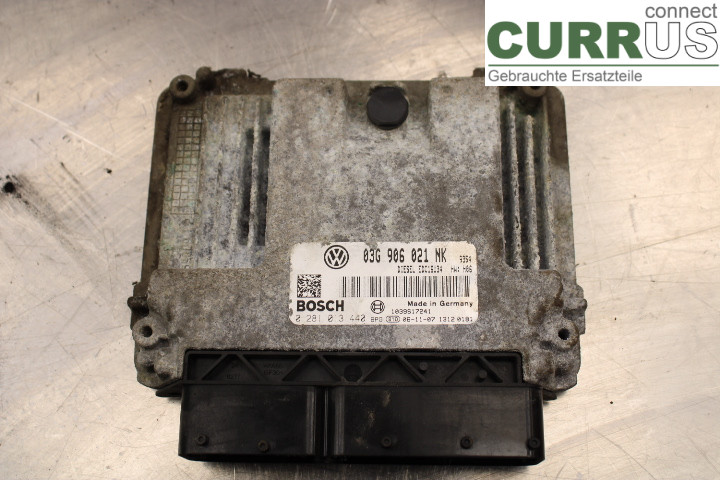 VW PASSAT      05-10 Motorsteuergerät (ECU) 03G906021NK 2.0TDi/BMP