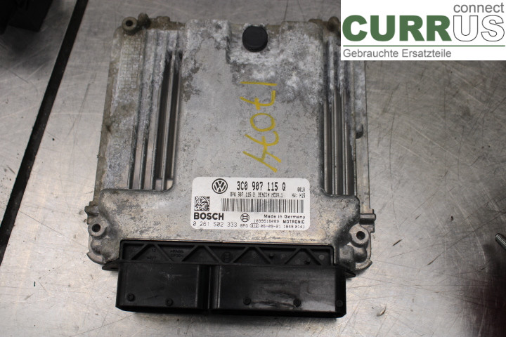 VW PASSAT 05-10 Engine Control Unit (ECU) 3C0907115Q 2,0TFSi/BWA