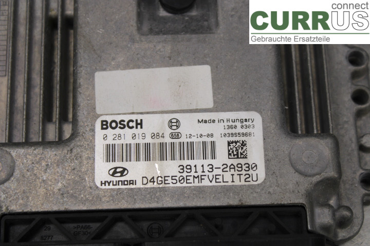 HYUNDAI i30   13-16 Engine Control Unit (ECU) 391132A930 1.6CRDi/D4FB