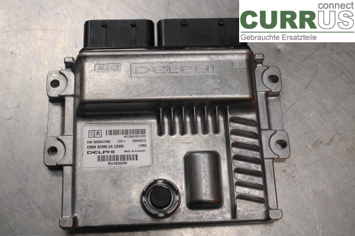 PEUGEOT 508  11-18 Engine Control Unit (ECU) 9809447980 2.0HDi/AHW