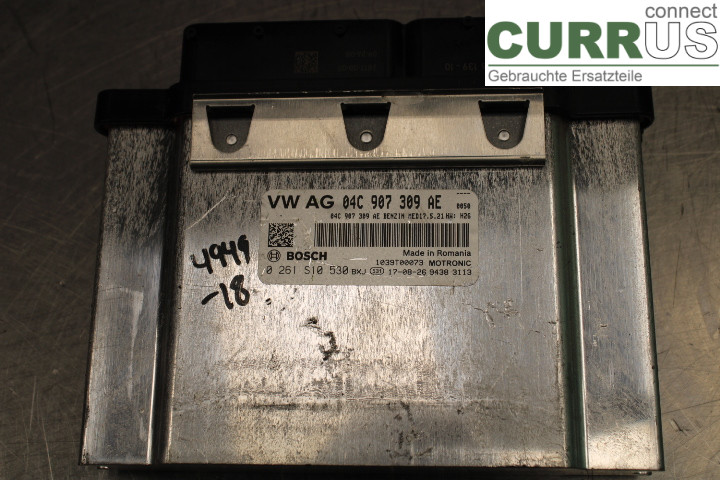 VW GOLF / E-GOLF VII 13-20 Engine Control Unit (ECU) 04C907309AE