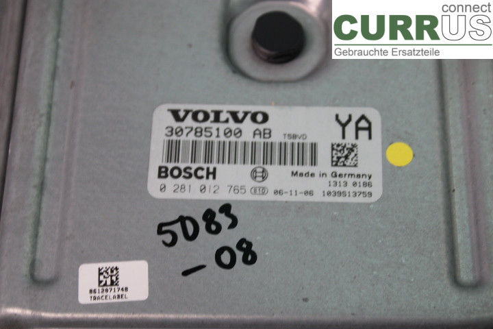 VOLVO XC70 08-13 Motorsteuergerät (ECU) 30785100AB