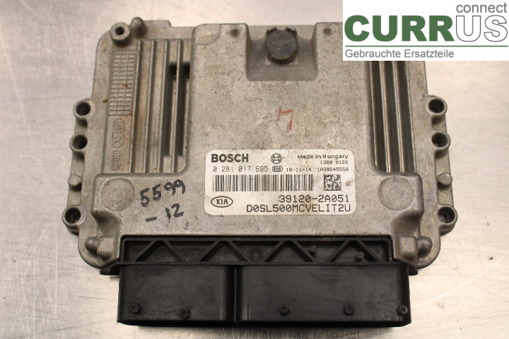 KIA SPORTAGE (SL) 11-15 Engine Control Unit (ECU) 391202A051 