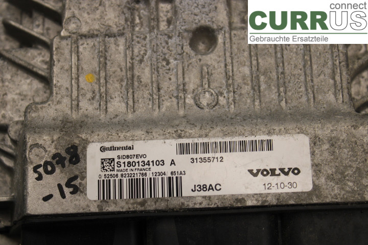 VOLVO V60  14-18 Engine Control Unit (ECU) 31355712 