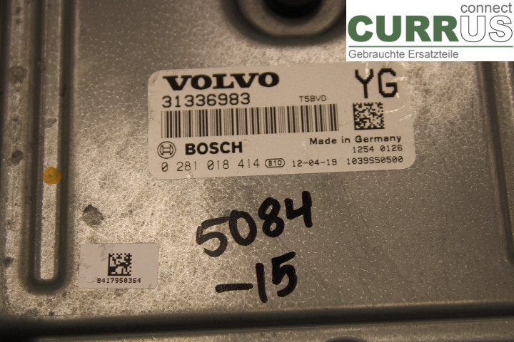 VOLVO XC70 14-16 Engine Control Unit (ECU) 31336983