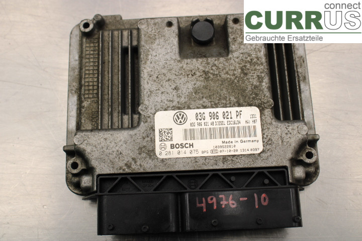 VW CADDY      04-10 Motorsteuergerät (ECU) 03G906021PF 