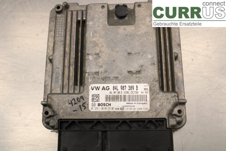 SKODA OCTAVIA 13-20 Engine Control Unit (ECU) 04L907309B