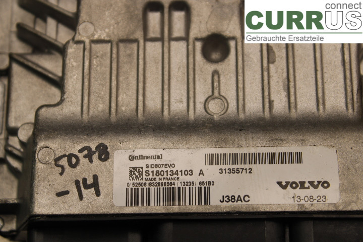 VOLVO V60  14-18 Engine Control Unit (ECU) 31355712 
