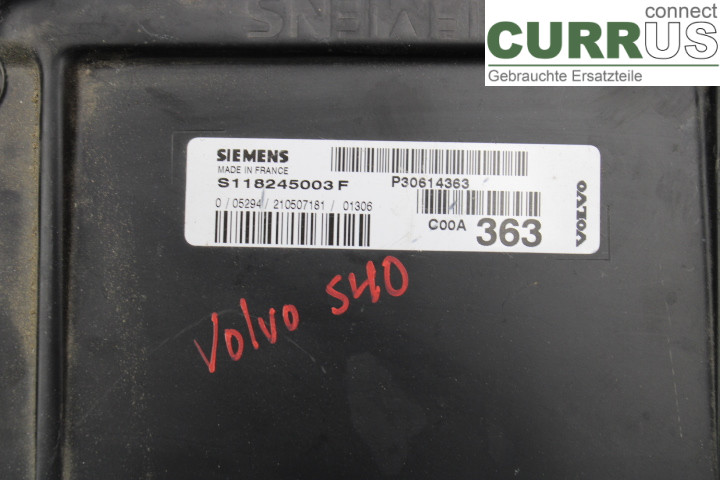VOLVO S40      08-12 Engine Control Unit (ECU) P30614363 