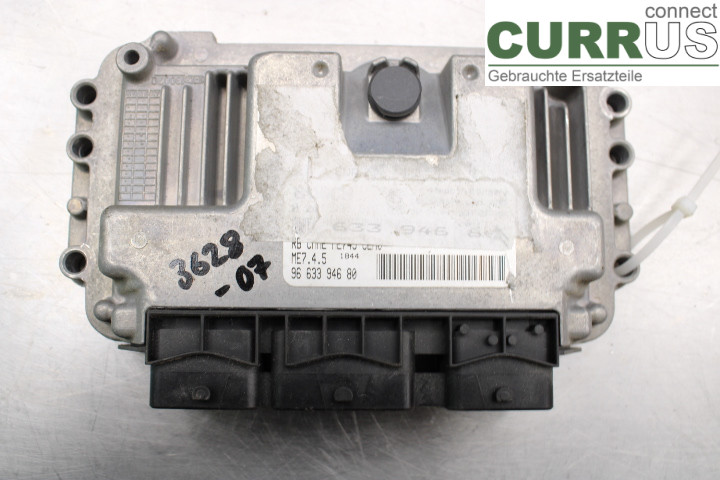 PEUGEOT 307     01-05 Engine Control Unit (ECU) 9663394680 