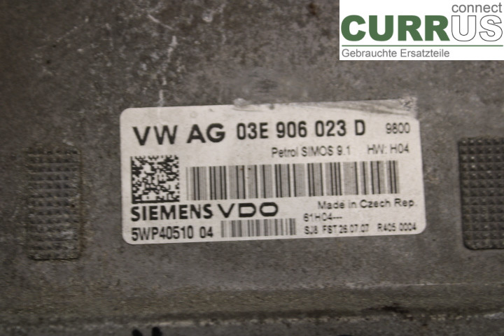 SKODA FABIA    99-07 Unité de contrôle moteur (ECU) 03E906023D 