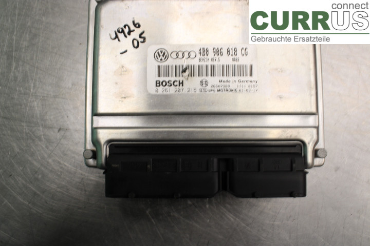 VW PASSAT      97-00 Engine Control Unit (ECU) 4B0906018CG 
