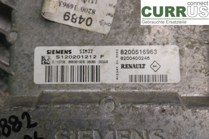 RENAULT KANGOO I  03-08 Engine Control Unit (ECU) 8200516963 