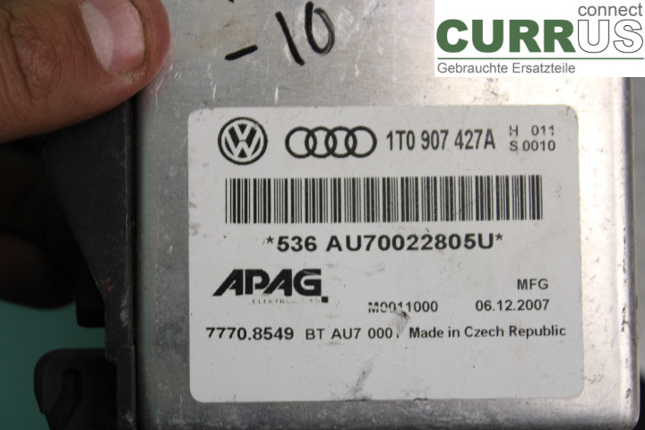 VW CADDY      04-10 Unité de contrôle moteur (ECU) 1T0907427A 