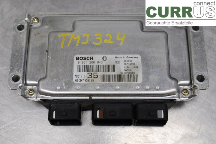 PEUGEOT 307     01-05 Engine Control Unit (ECU) 9638765680 1.6i/NFU