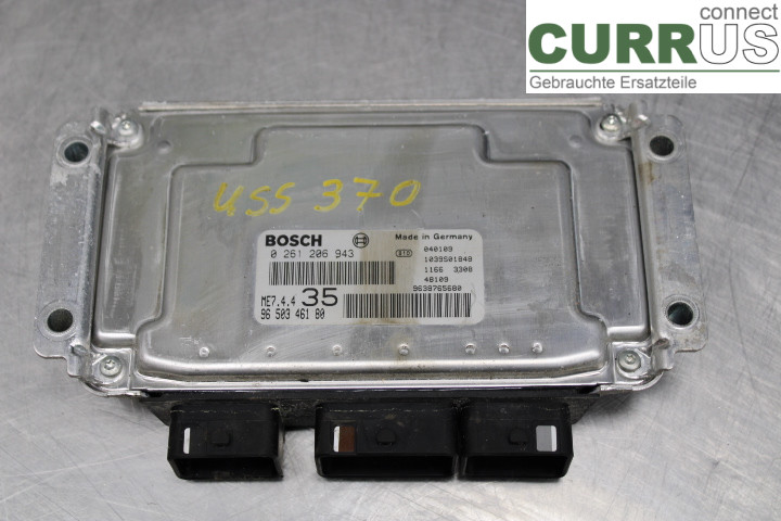 PEUGEOT 307     01-05 Engine Control Unit (ECU) 9650346180 1.6i/NFU