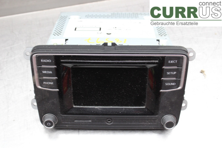 VW CADDY  16-20 Radio CD / panneau multimédia 1K8035150A 2.0TDi/DFSD