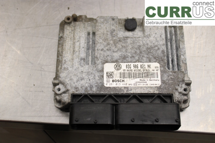 VW PASSAT 05-10 Engine Control Unit (ECU) 03G906021NK 2.0TDi/BMP
