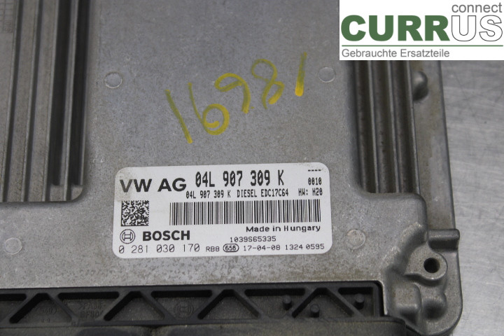 VW CADDY 16-20 Engine Control Unit (ECU) 2.0TDi/DFSD