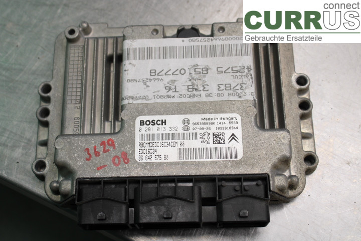 PEUGEOT 307     05-08 Sterownik silnika (ECU) 9664257580 