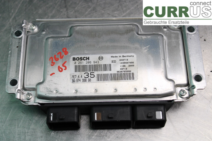 PEUGEOT 307     01-05 Engine Control Unit (ECU) 9657499880 