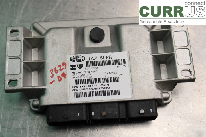 PEUGEOT 307     05-08 Engine Control Unit (ECU) 9659057580 