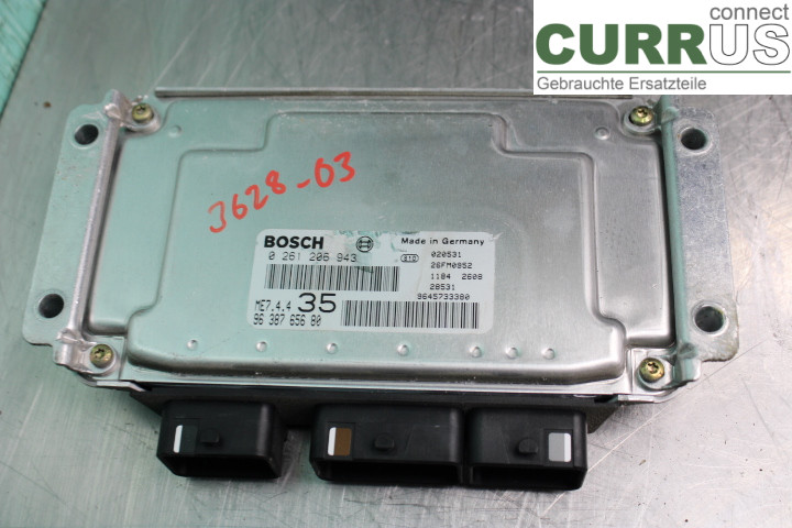 PEUGEOT 307     01-05 Engine Control Unit (ECU) 9638765680 