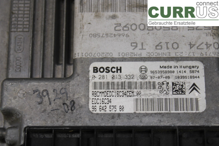 PEUGEOT 307     05-08 Sterownik silnika (ECU) 9664257580 