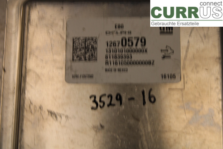 OPEL ASTRA K  16- Engine Control Unit (ECU) 12670579 