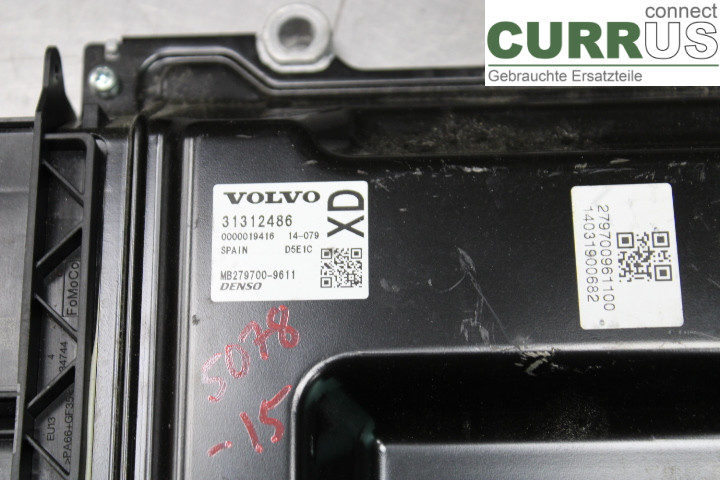 VOLVO V60 14-18 Engine Control Unit (ECU) 31312486