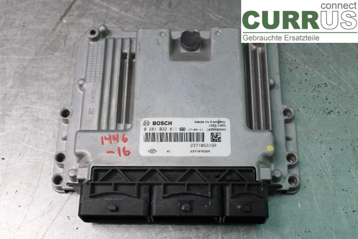 DACIA DOKKER Engine Control Unit (ECU) 237106319R