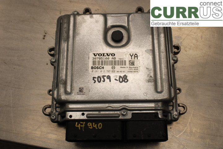 VOLVO S80 07- 13 Engine Control Unit (ECU) 30785100AB
