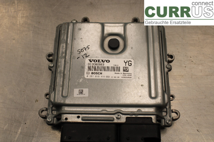 VOLVO XC60 09-13 Engine Control Unit (ECU) 31336983
