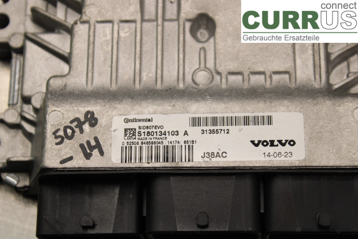 VOLVO V60  14-18 Engine Control Unit (ECU) 31355712 