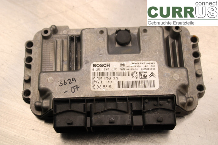 PEUGEOT 307     05-08 Engine Control Unit (ECU) 9664255780 