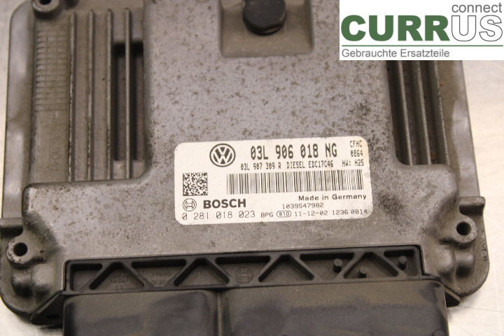 VW CADDY  11-15 Engine Control Unit (ECU) 03L906018NG 2.0TDi/CFHC