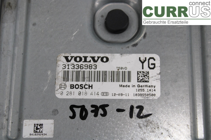 VOLVO XC60  09-13 Engine Control Unit (ECU) 31336983 