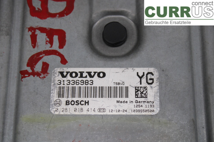 VOLVO V60  14-18 Engine Control Unit (ECU) 31336983 