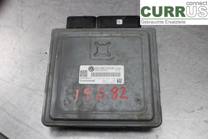 VW PASSAT      05-10 Engine Control Unit (ECU) 03G906018EM 2.0TDi/BMR