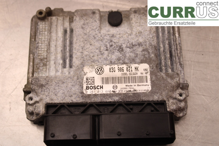 VW PASSAT      05-10 Engine Control Unit (ECU) 03G906021NK 2.0TDi/BMP