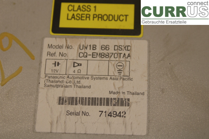 FORD RANGER EU/USA  07-11 Radio CD / Multimedia panel  2.5TDCi/1