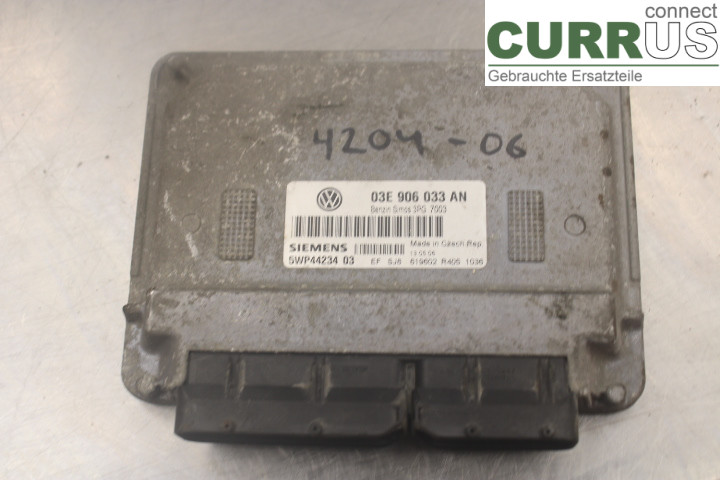 SKODA FABIA    99-07 Unité de contrôle moteur (ECU) 03E906033AN 