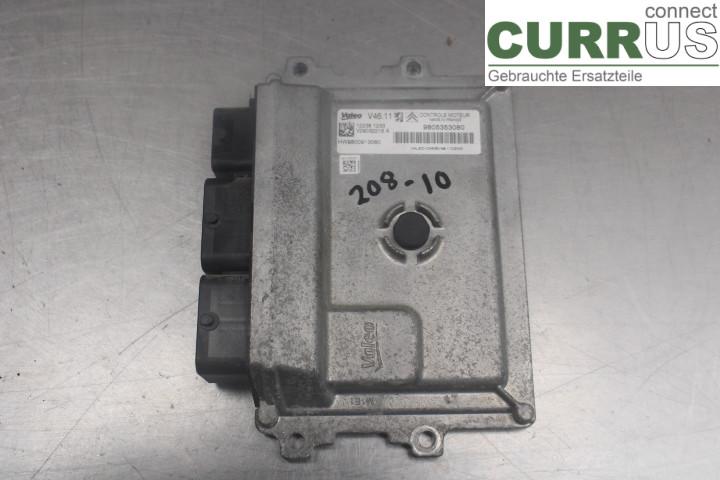 PEUGEOT 207 Engine Control Unit (ECU) 9805353080 