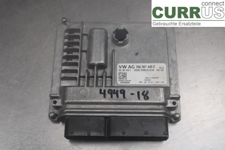 VW GOLF / E-GOLF VII   13-20 Motorsteuergerät (ECU) 04L907445E 