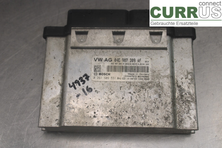 VW POLO 10-17 Engine Control Unit (ECU) 04E907309AF