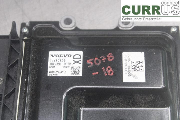VOLVO V60 14-18 Unité de contrôle moteur (ECU) 31452623